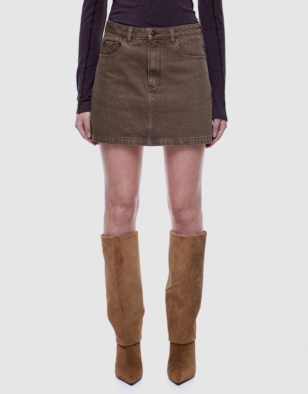 ENA PELLY - Stella Denim Mini Skirt