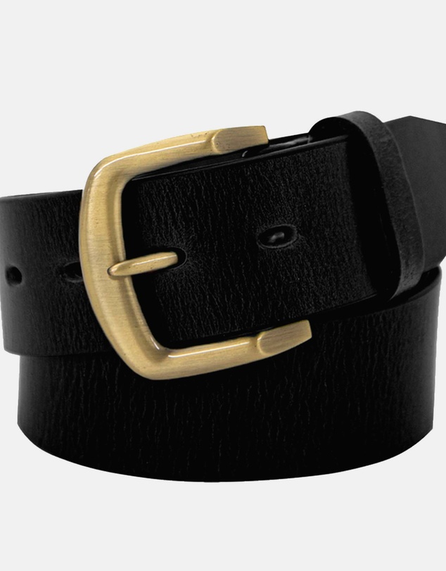 Buckle - Jumbuck. Australian Made Full Grain Natural Leather Belt. 38mm width.