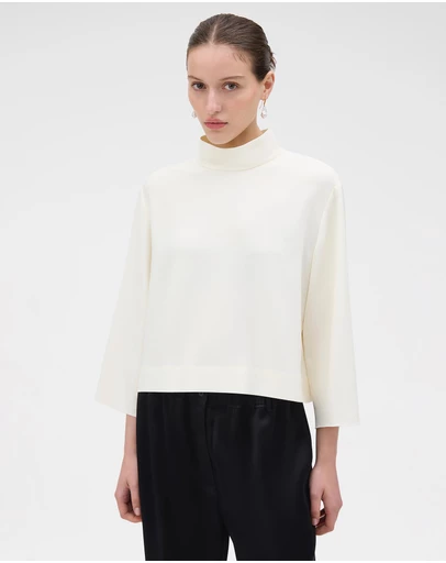 Oroton - Scarf Detail Top
