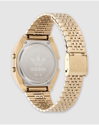 adidas Originals - Digital Two Gold Watch