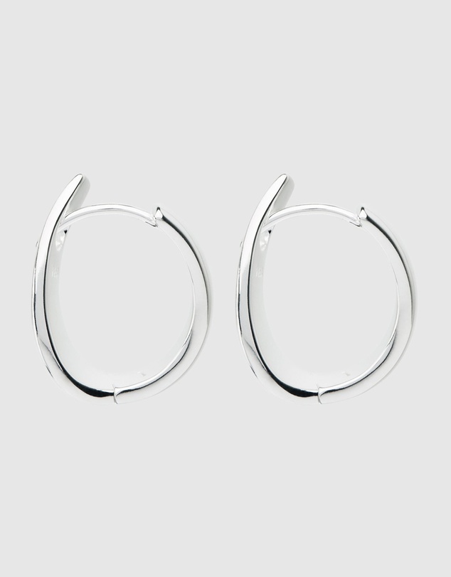 Najo - The Plunge Silver Earrings