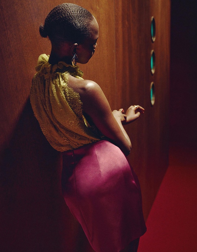 M.N.G - Satin Short Skirt