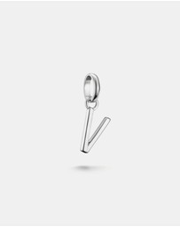 THOMAS SABO - THOMAS SABO Connect Charm letter V Silver