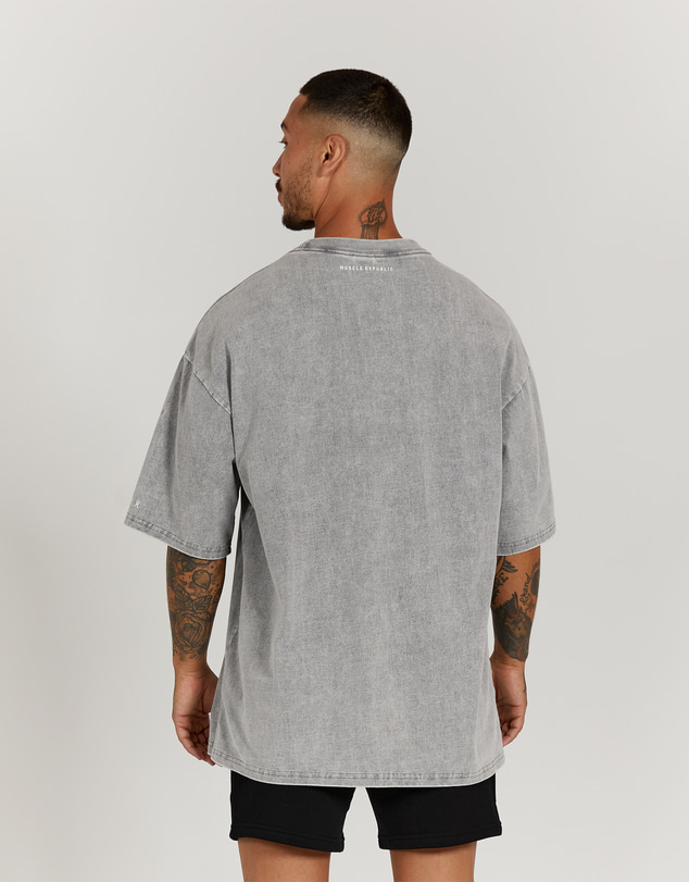 Muscle Republic - Mens Heavy Oversized Tee - Timeless