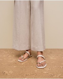 Trenery - Cora Sandal in Stone