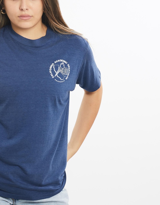 Vintage by The Real Deal - Pre Loved - Vintage 80s California Academic Decathlon Tee