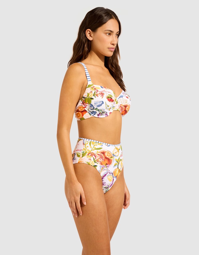 Seafolly - Riviera Coast High Waisted Bikini Bottom