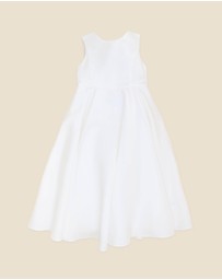 Bebe by Minihaha - Duchess Satin Full Length Dress With Low Back - Teens