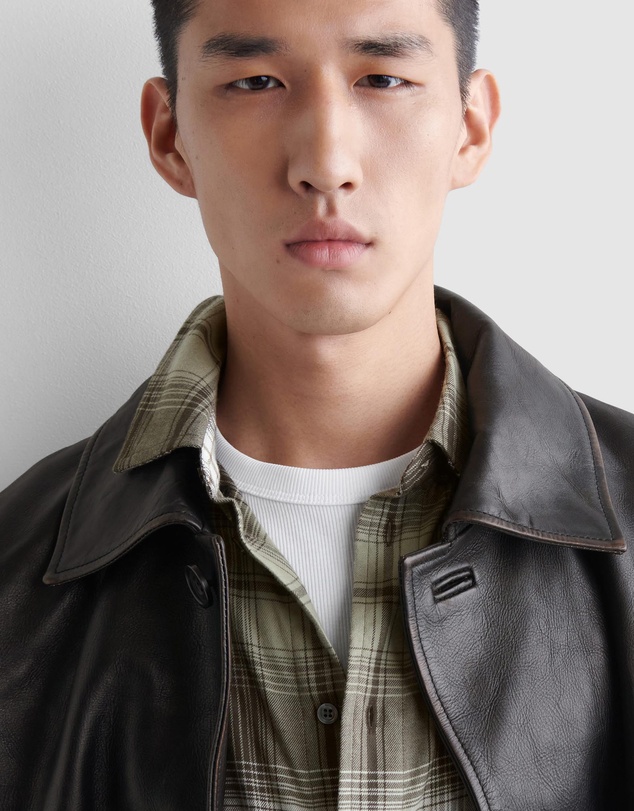 COS - Checked Pima Cotton Shirt