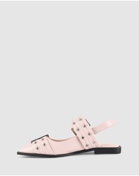 Verali - Clea Slingback Buckle Flats