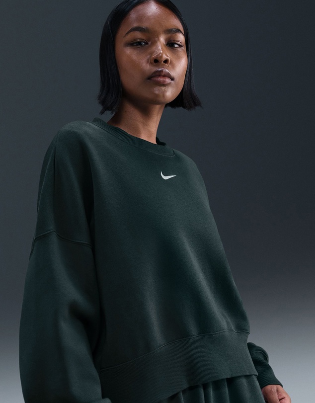 Nike - Sportswear Phoenix Fleece Over-Oversized Crew-Neck Sweatshirt