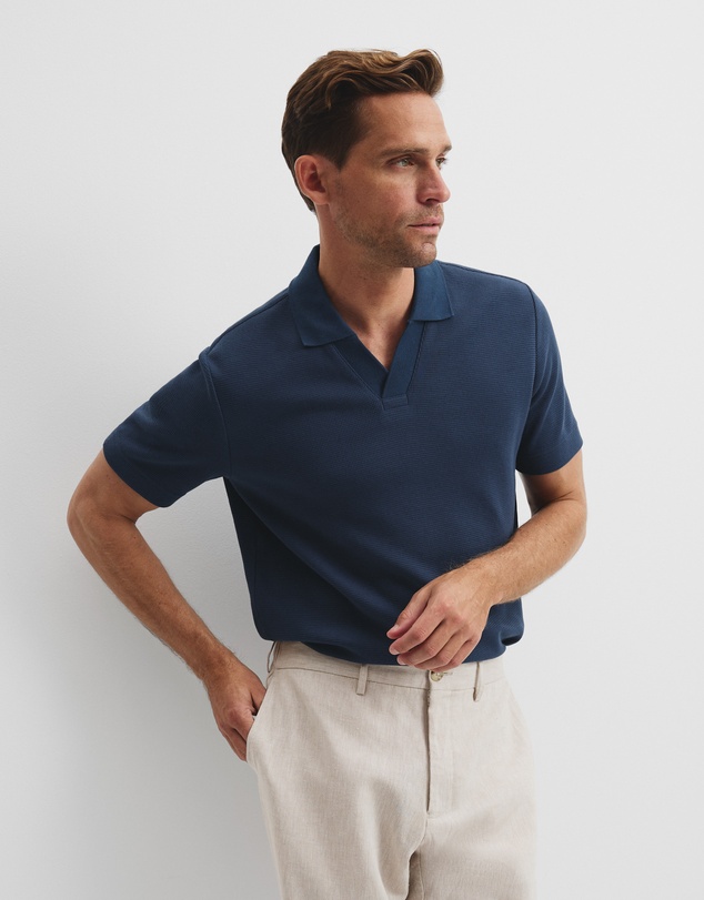 Country Road - Australian Cotton Waffle Polo