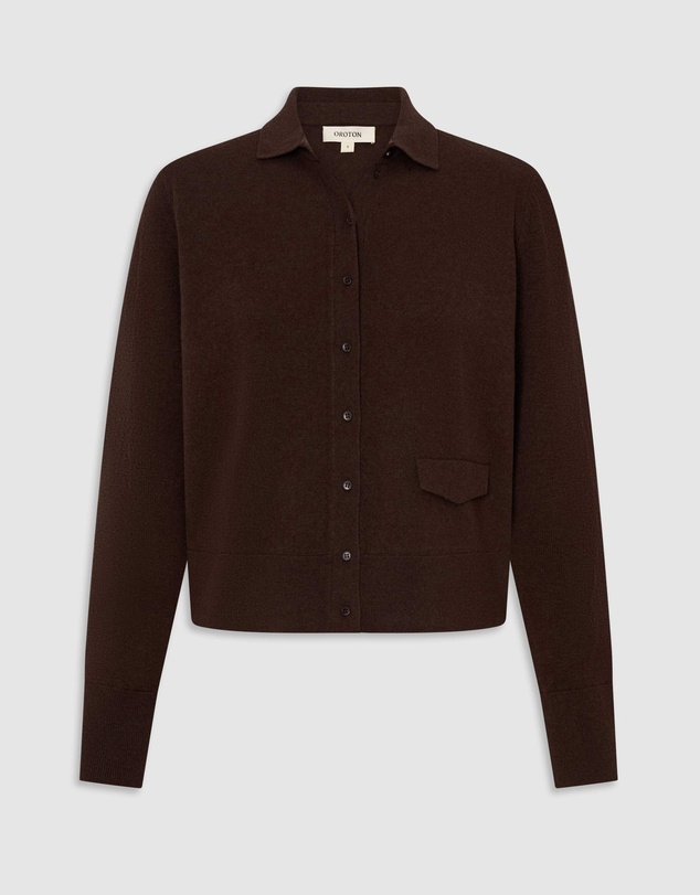 Oroton - Collar Cardigan
