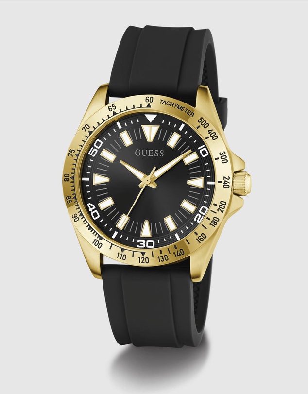 GUESS - GUESS Men's Gold-Tone Analogue Watch