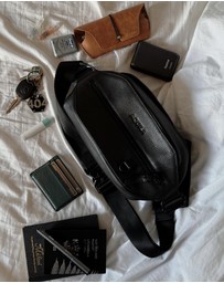 Aquila - Montoro Leather Belt Bag