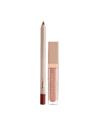 Silk Oil of Morocco - Fernando Hervas - The Perfect Combo – Nude 5 Lipliner & Nude 2 Lip Shine Lip Kit - Value Pack