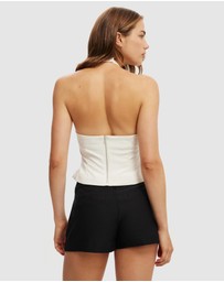 Cotton On - Luis Suiting Halter Top