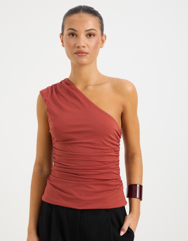 Calli - Jesse Asymmetrical One Shoulder Top