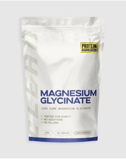 Protein Supplies Australia - 100% Pure Magnesium Glycinate - 100g