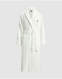 Polo Ralph Lauren - Polo Bear Short Woven Cotton Terry Robe