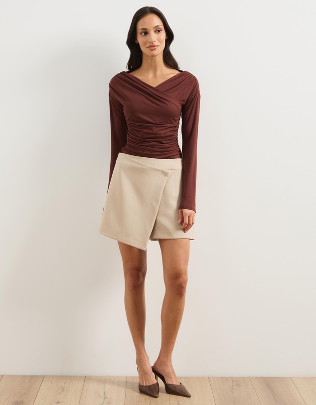 Atmos&Here - Nina Tailored Wrap Skort