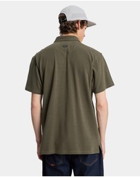 Quiksilver - Mens Mw Pique Polo Short Sleeve Shirt