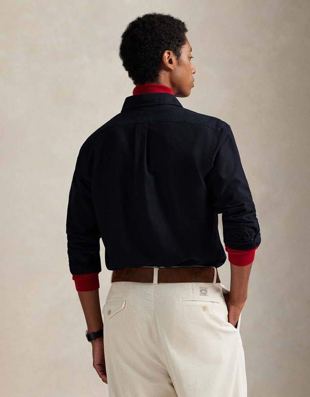 Polo Ralph Lauren - Custom Fit Polo Bear Oxford Shirt - ICONIC EXCLUSIVE
