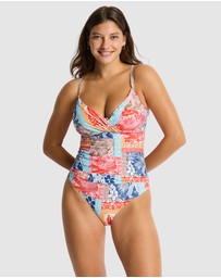 Sea Level Australia - Coco Island Wrap Front DD/E Cup One Piece