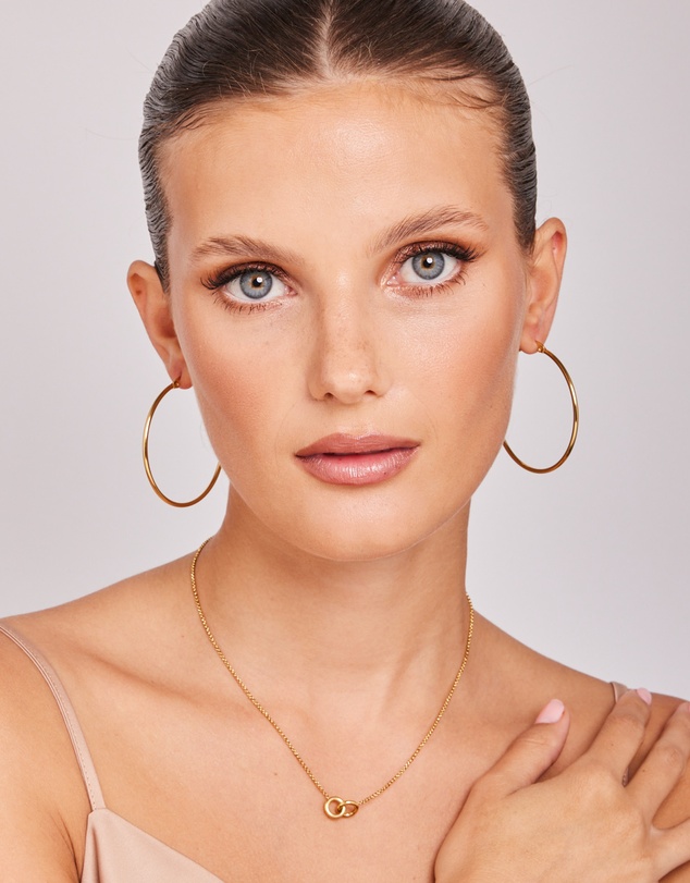 Zoe Olivia - Waterproof Classic Large Hoop Earrings