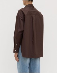 Assembly Label - Marigold Poplin Long Sleeve Shirt