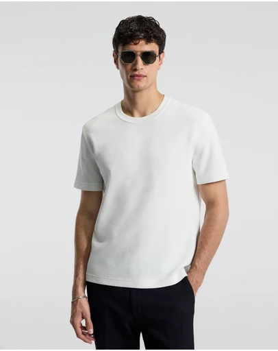 Calibre - Ottoman Relaxed T-shirt Ivory