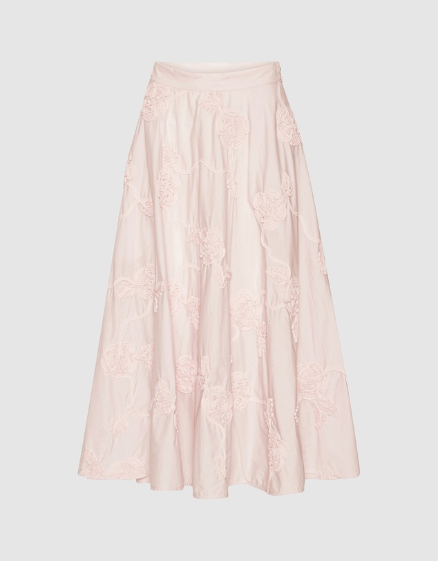 ROTATE - Flower Maxi Skirt