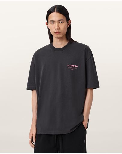 Washed Black & Pink