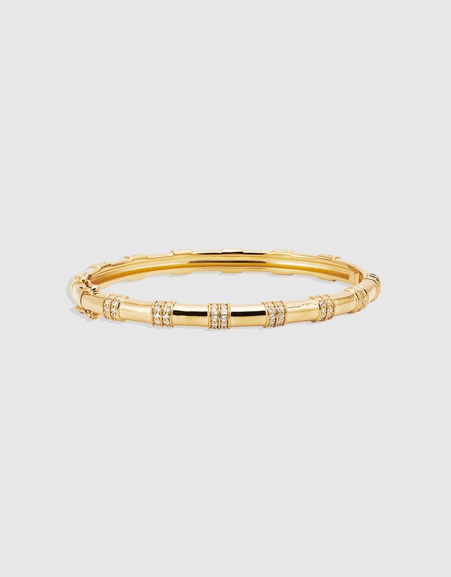 By Charlotte - Shine Bright Hinged Bracelet