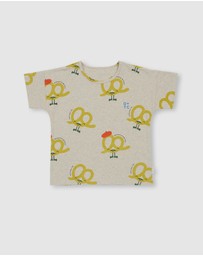 Olive & The Captain - Monsieur Pretzel Relaxed Fit Tee