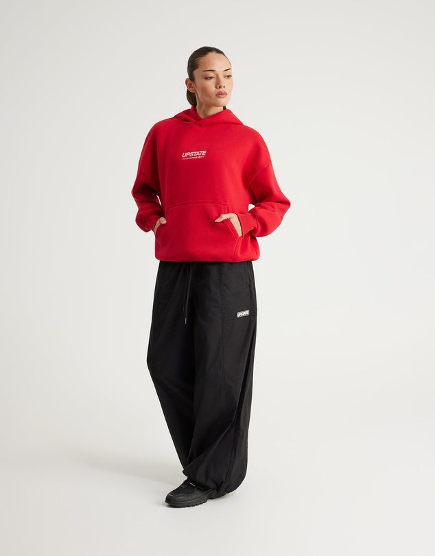 Upstate - Off-Duty Hoodie - Crimson