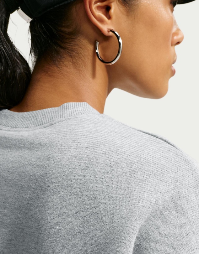 Nike - Studio Fleece Oversized Crew-Neck Sweatshirt