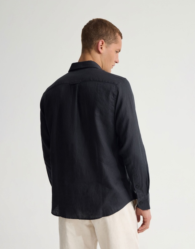 Oxford - Cooper Organic Linen Shirt Long Sleeve