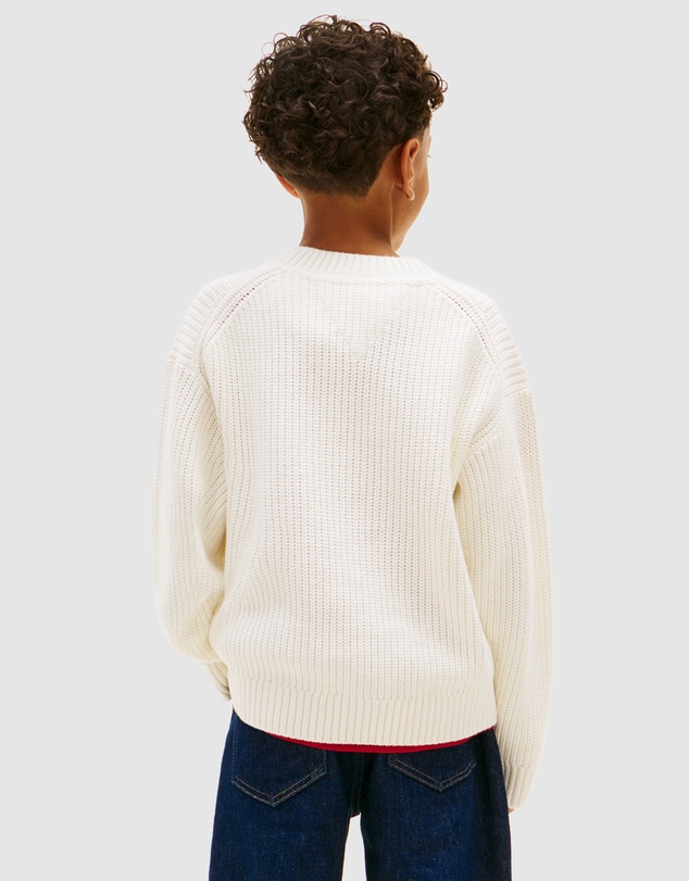 Tommy Hilfiger - Heritage Flag Chunky Knit Jumper - Kids