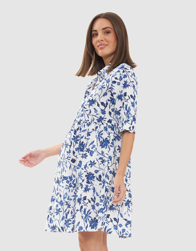 Ripe Maternity - Bella Linen Dress