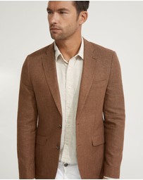 Oxford - Milton Half Lined Linen Cotton Blazer