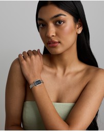 Michael Hill - Women's 0.20 Carat TW Diamond Bezel Watch in Stainless Steel
