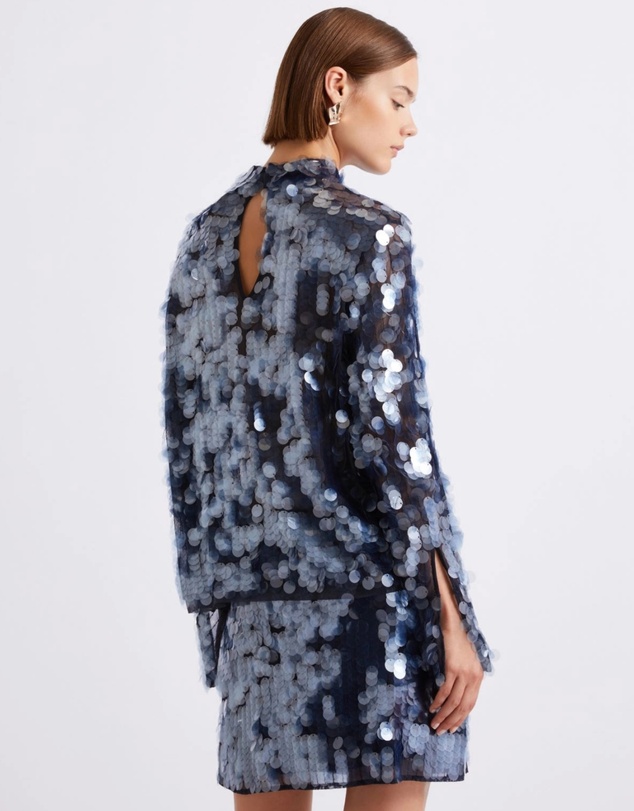 Marella - Sequin Tulle Top