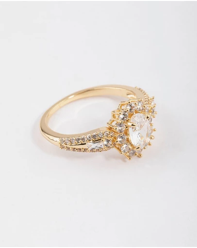 Lovisa - Gold Plated Opulent Statement Ring
