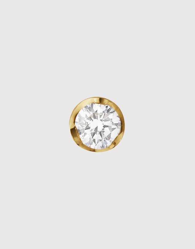 Georg Jensen - Signature Diamond Earstud, Single
