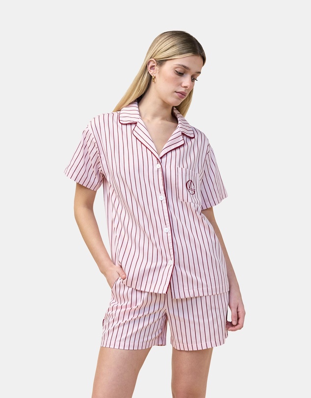 Gingerlilly - Poppy Stripe Short PJ Set