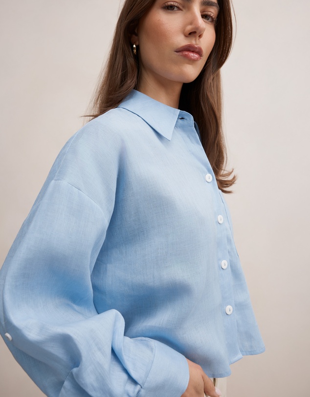 Forever New - Bowie Cropped Shirt