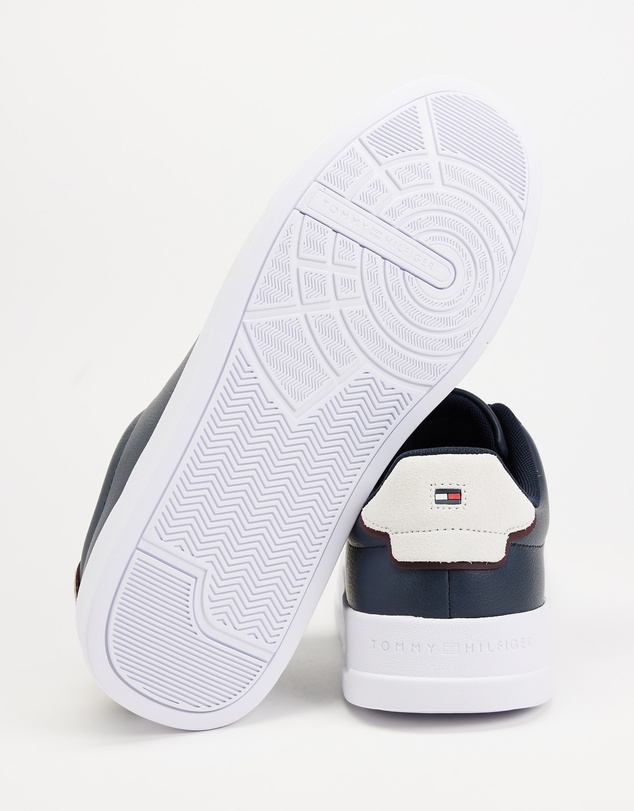 Tommy Hilfiger - Court Leather Detail Sneakers - Men's