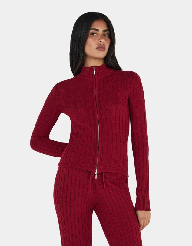 Ownley - Clarisse Cable Knit Jacket
