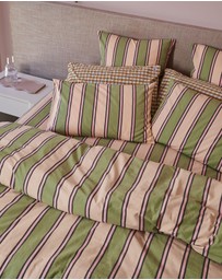 Mosey Me - Carnival Stripe Standard Pillowcase Set